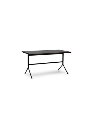 Normann Copenhagen - Desk - Kip Desk - Dark Brown - Black Steel