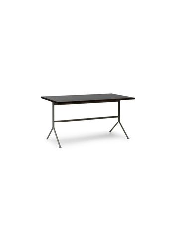 Normann Copenhagen - Desk - Kip Desk - Dark Brown - Grey Steel