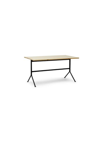 Normann Copenhagen - Schreibtisch - Kip Desk - Pine - Black Steel