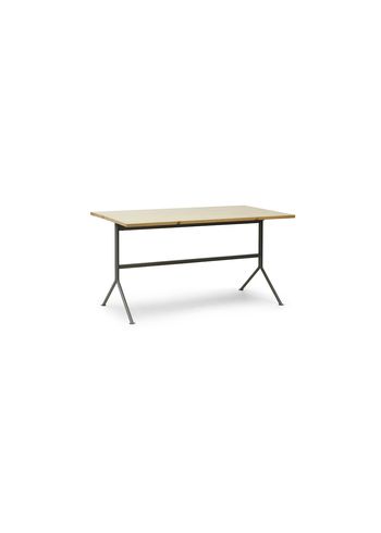 Normann Copenhagen - Schreibtisch - Kip Desk - Pine - Grey Steel