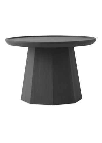 Normann Copenhagen - Stolik kawowy - Pine table - Large - Dark Grey