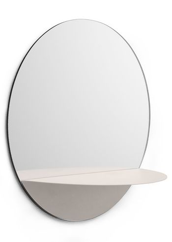 Normann Copenhagen - Lustro - Horizon Mirror - White Round
