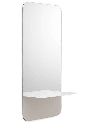 Normann Copenhagen - Specchio - Horizon Mirror - White Vertical