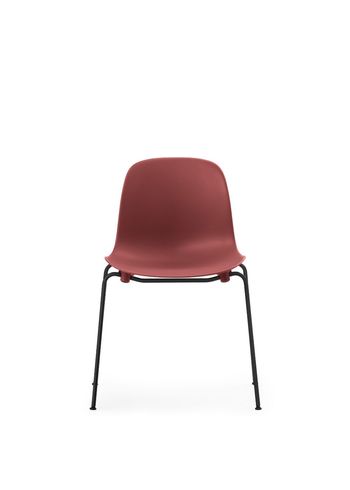 Normann Copenhagen - Cadeira de jantar - Form Stacking - Red