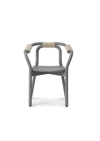 Normann Copenhagen - Dining chair - Knot stol - Grå/Natur