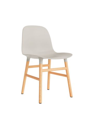 Normann Copenhagen - Esstischstuhl - Form Chair Wood - Light Grey/Oak