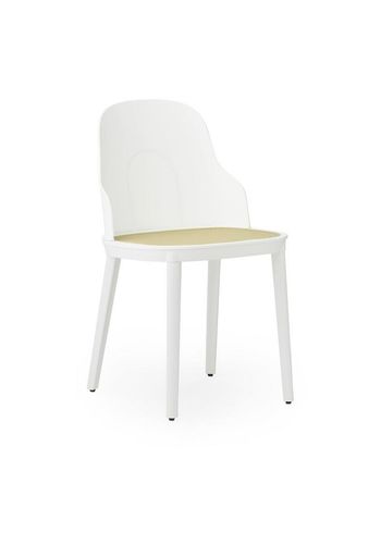 Normann Copenhagen - Stol - Allez stol i støbt flet - Hvid