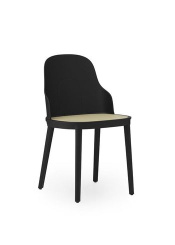 Normann Copenhagen - Cadeira - Allez chair molded wicker - Black