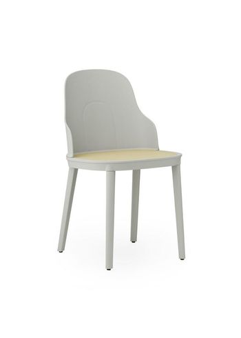 Normann Copenhagen - Puheenjohtaja - Allez chair molded wicker - Warm grey