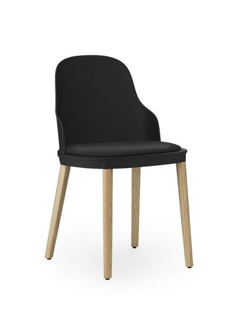 Normann Copenhagen - Chair - Allez stol eg - polstret Main Line Flax - Black