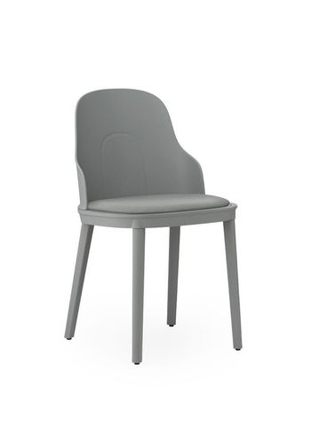 Normann Copenhagen - Chair - Allez stol polstret Canvas - Grey