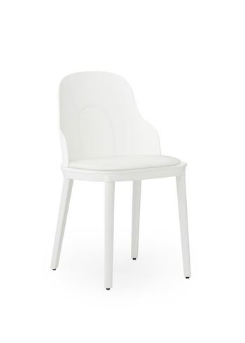 Normann Copenhagen - Chair - Allez stol polstret Canvas - White