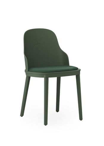 Normann Copenhagen - Chair - Allez stol polstret Canvas - Park green