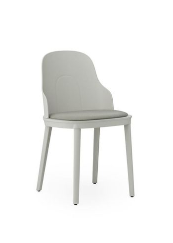 Normann Copenhagen - Chair - Allez stol polstret Canvas - Warm grey