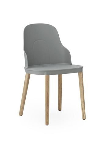 Normann Copenhagen - Silla - Allez chair oak - Grey