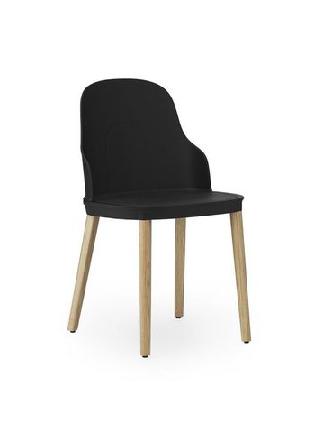Normann Copenhagen - Stoel - Allez chair oak - Black