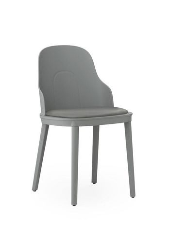 Normann Copenhagen - Stol - Allez stol polstret Ultra Leather - Grey