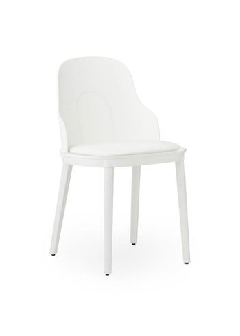 Normann Copenhagen - Chair - Allez stol polstret Ultra Leather - White