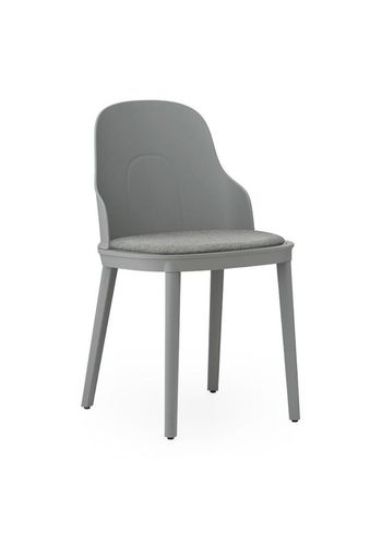 Normann Copenhagen - Chair - Allez stol - polstret Main Line Flax - Grey