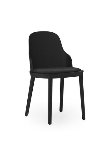 Normann Copenhagen - Chair - Allez stol - polstret Main Line Flax - Black