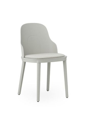 Normann Copenhagen - Chair - Allez stol - polstret Main Line Flax - Warm grey