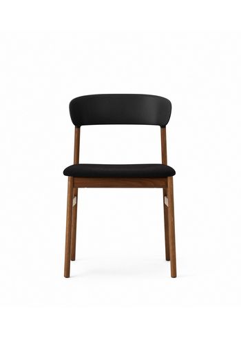 Normann Copenhagen - Cadeira de jantar - Herit chair / Upholstery - Black (Synergy)