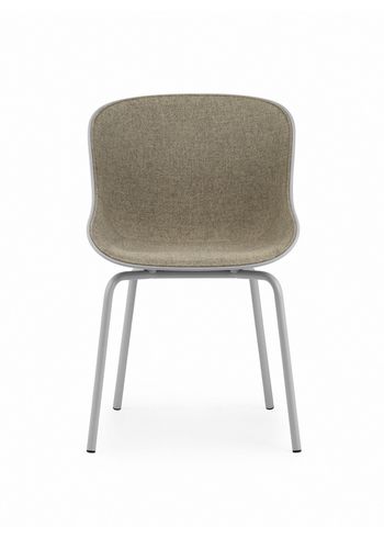 Normann Copenhagen - Stoel - Hyg Chair by Simon Legald / Front Upholstery - Grey / Main Line Flax 02