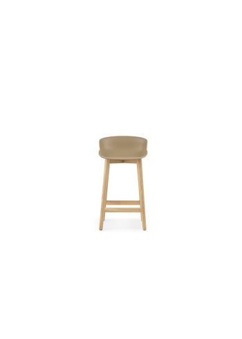 Normann Copenhagen - Stol - Hyg bar stool 65 cm wood - Sand - Egetræ