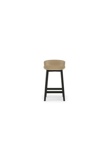 Normann Copenhagen - Stuhl - Hyg bar stool 65 cm wood - Sand - Black Oak