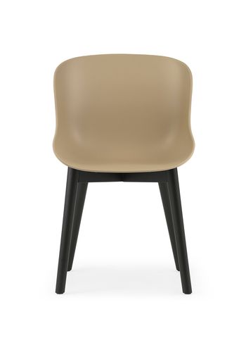 Normann Copenhagen - Stoel - Hyg Chair Wood - Sand - Black Oak