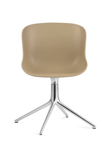 Normann Copenhagen - Stoel - Hyg Swivel Chair by Simon Legald - Sand