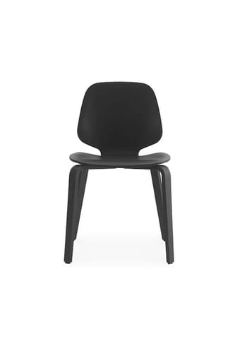 Normann Copenhagen - Stoel - My chair stol - Black/black