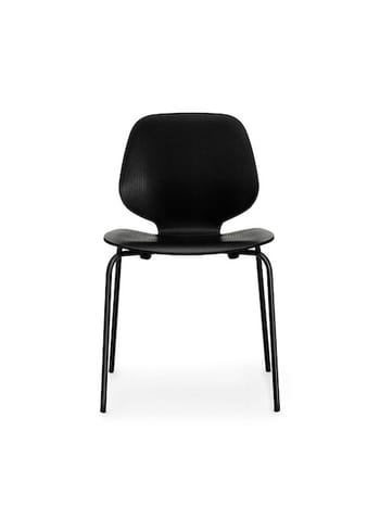 Normann Copenhagen - Cadeira - My chair - Black/black steel