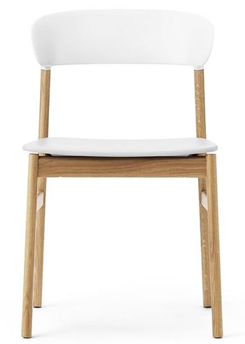 Normann Copenhagen - Stuhl - Herit chair - White / Oak