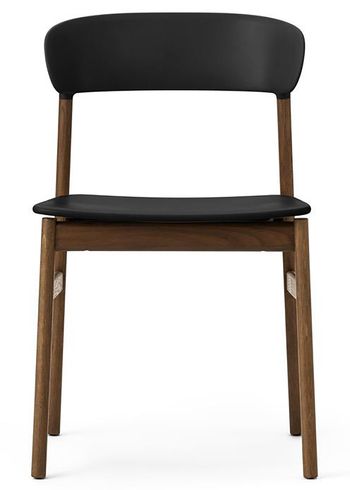 Normann Copenhagen - Stoel - Herit chair - Black / Smoked Oak