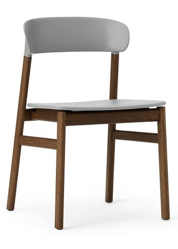 Normann Copenhagen - Stuhl - Herit chair - Grey / Smoked Oak
