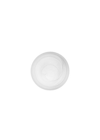 Normann Copenhagen - Tallerken - Cosmic Plate - Deep - White Ø22