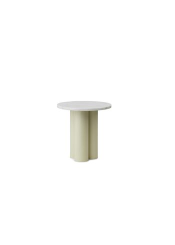 Normann Copenhagen - Mesa auxiliar - Dit Table - White Carrara