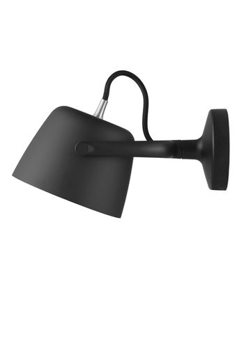 Normann Copenhagen - Vägglampa - Tub Wall Lamp - Black