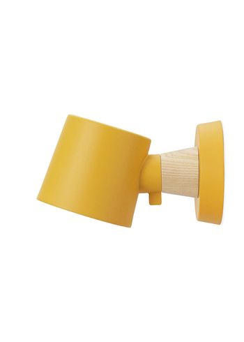 Normann Copenhagen - Vägglampa - Rise Wall Lamp - Hardwired - Yellow