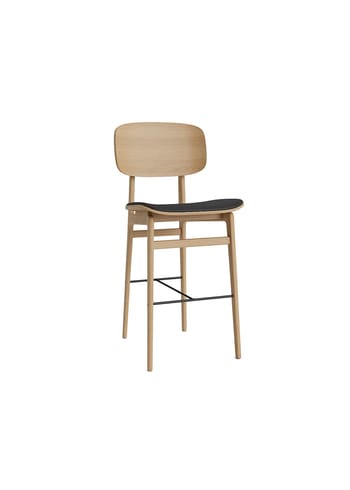 NORR11 - Baarijakkara - NY11 Bar Chair 65 cm - Dunes - Anthracite 21003 / FSC certified oak - Natural,
