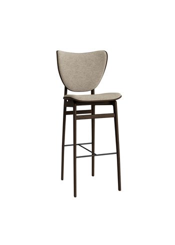 NORR11 - Barhocker - Elephant Bar Chair - H75 - Stel: Dark smoked / Polstring: Barnum - Barnum Col 3