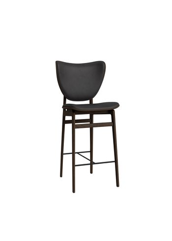 NORR11 - Banco de bar - Elephant Bar Chair - H65 - Stel: Dark Smoked / Polstring: Dunes - Anthracite 21003