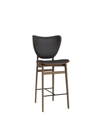 NORR11 - Banco de bar - Elephant Bar Chair - H65 - Stel: Light Smoked / Polstring: Dunes - Anthracite 21003