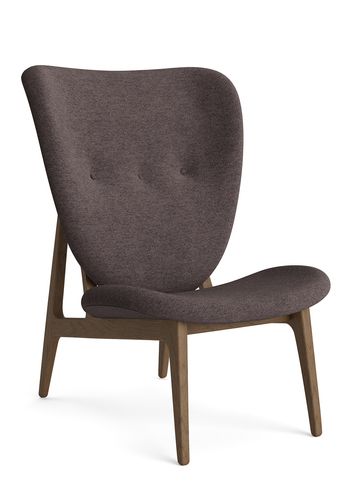 NORR11 - Nojatuoli - Elephant Lounge Chair - Full Upholstery - Light Smoked Oak/Barnum Bouclé 11