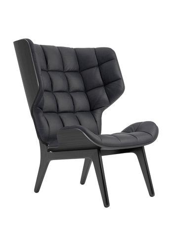 NORR11 - Armchair - Mammoth Stol - Dunes - Anthracite 21003 - Black