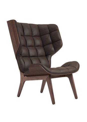 NORR11 - Lounge stoel - Mammoth Stol - Dunes - Dark Brown 21001 - Dark smoked