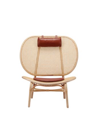 NORR11 - Fåtölj - Nomad Chair - Aniline Leather - Cognac