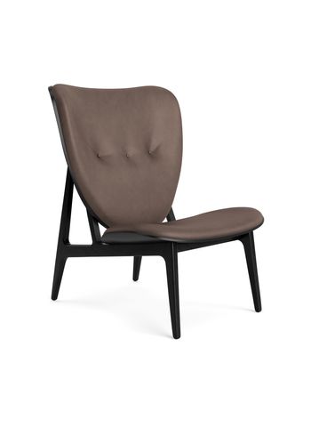 NORR11 - Fåtölj - Elephant Lounge Chair - Stel: Black / Dunes - Dark Brown 21001