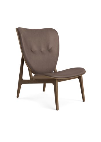 NORR11 - Fauteuil - Elephant Lounge Chair - Stel: Light Smoked / Dunes - Dark Brown 21001